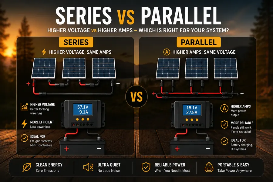 Series vs Parallel Solar Panel Wiring Guide