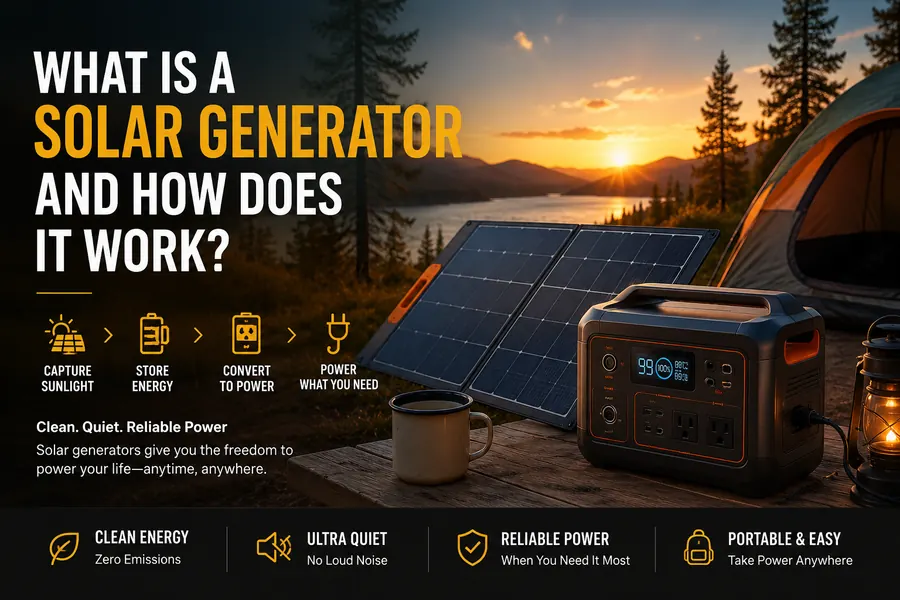What Is a Solar Generator and How Does It Work?